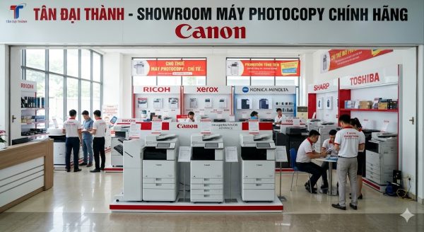 máy photocopy canon tốc độ bền bỉ
