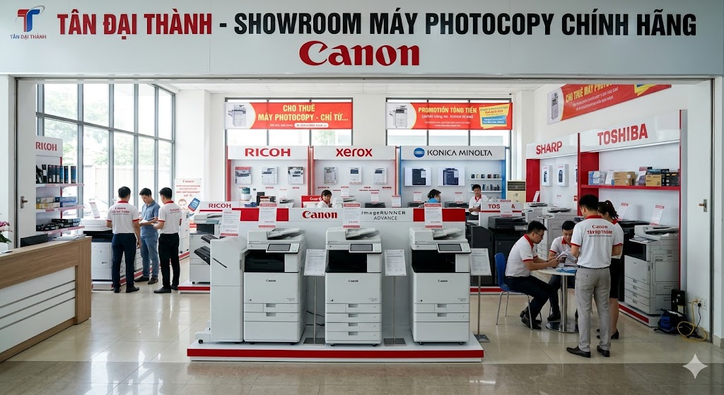 máy photocopy canon tốc độ bền bỉ