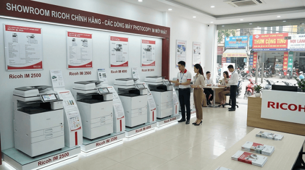 Máy Photocopy Ricoh Cho Văn Phòng