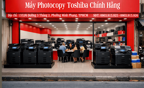 Máy Photocopy Toshiba Văn Phòng Giá Tốt Tại Tân Đại Thành 1 Máy Photocopy Toshiba Văn Phòng