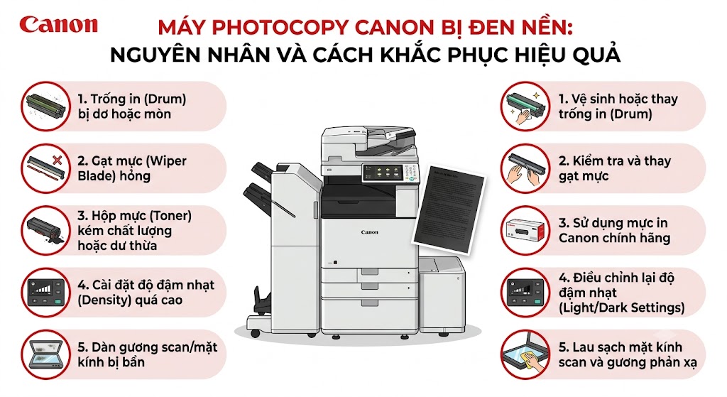 Máy Photocopy Canon Bị Đen Nền: Nguyên Nhân Và Cách Khắc Phục Hiệu Quả 1 537